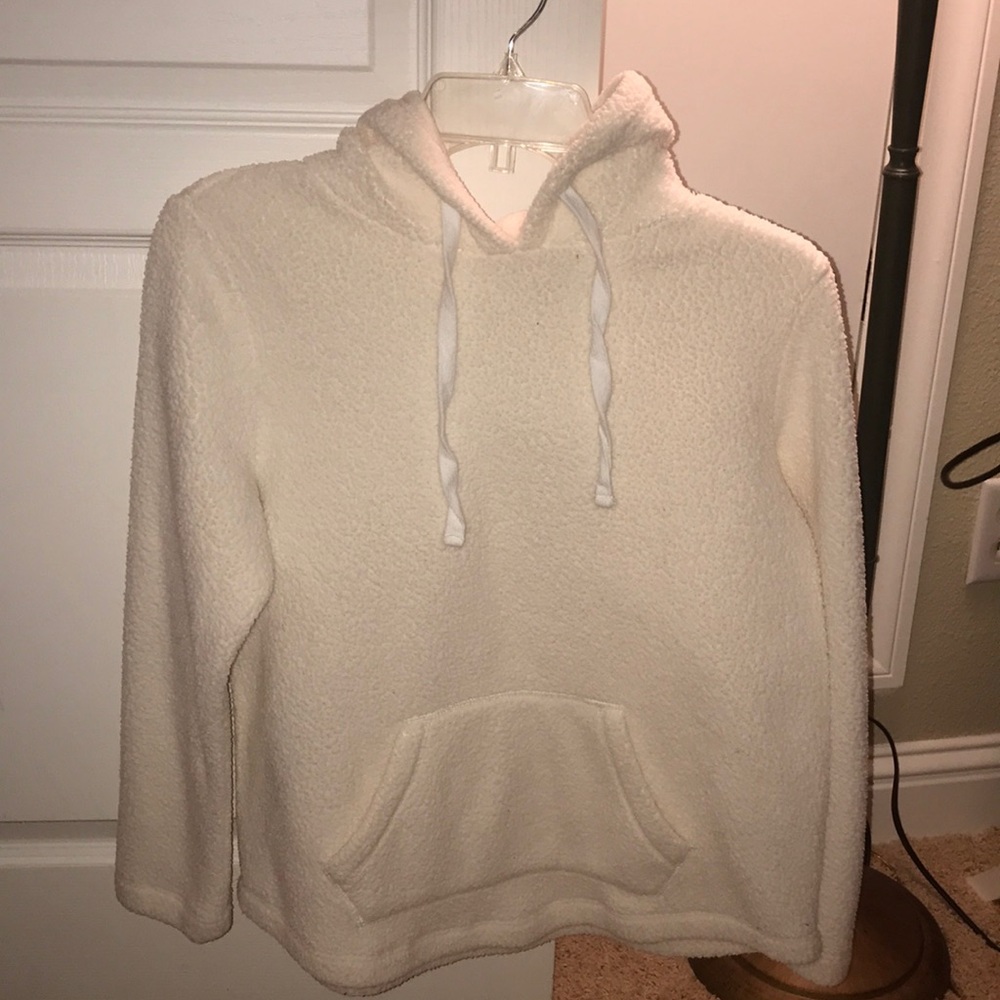White Fuzzy Sherpa